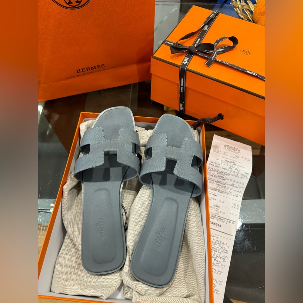 Hermes Oran Sandals